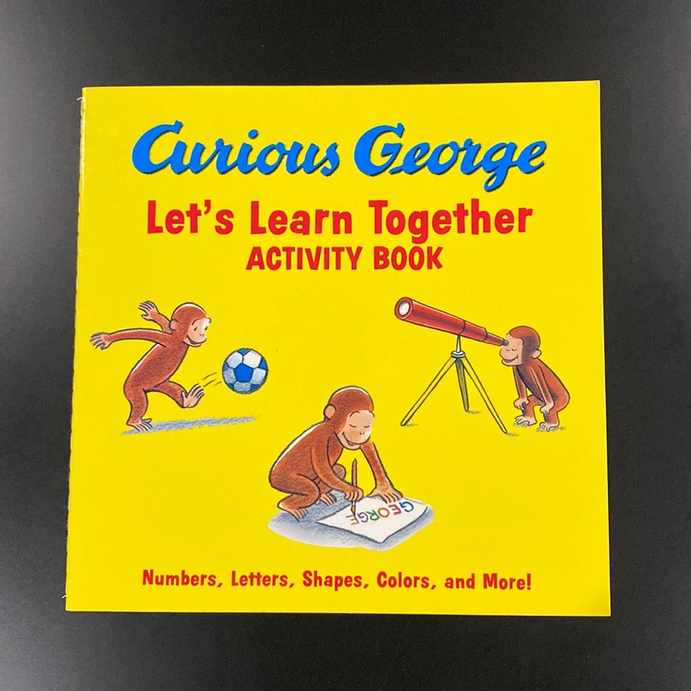Curious George: Let’s Learn Together Activity Book - Softcover Children’s Book